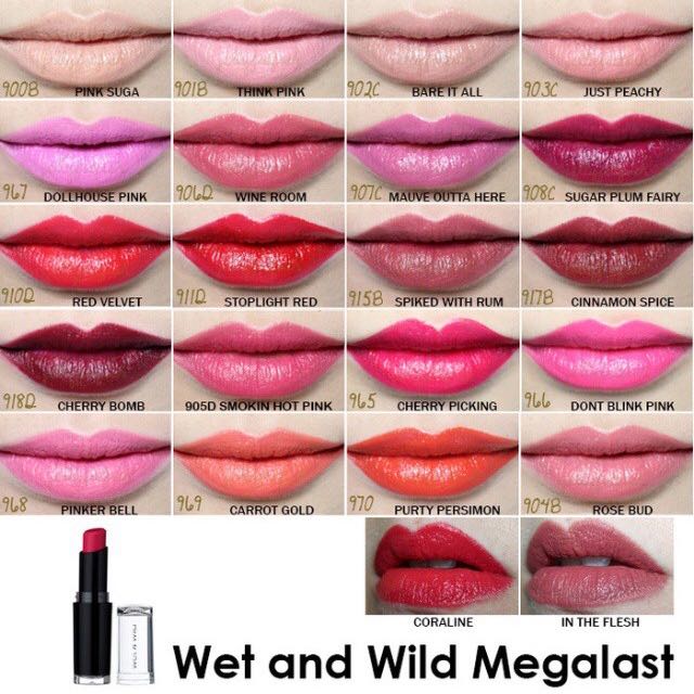 Wet N Wild Megalast Lipstick