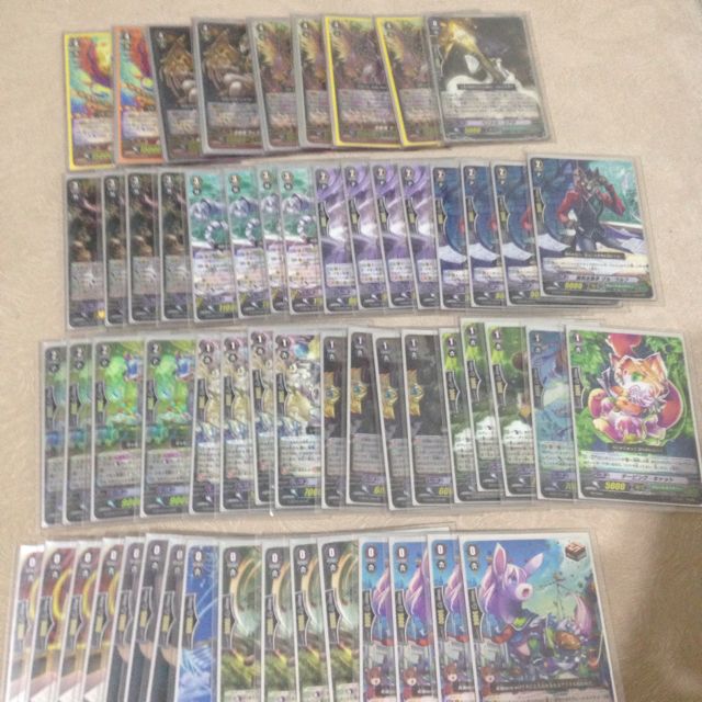 WTT Cardfight Vanguard Fully Build Great Nature Stride Deck, Hobbies & Toys, Toys & Games on
