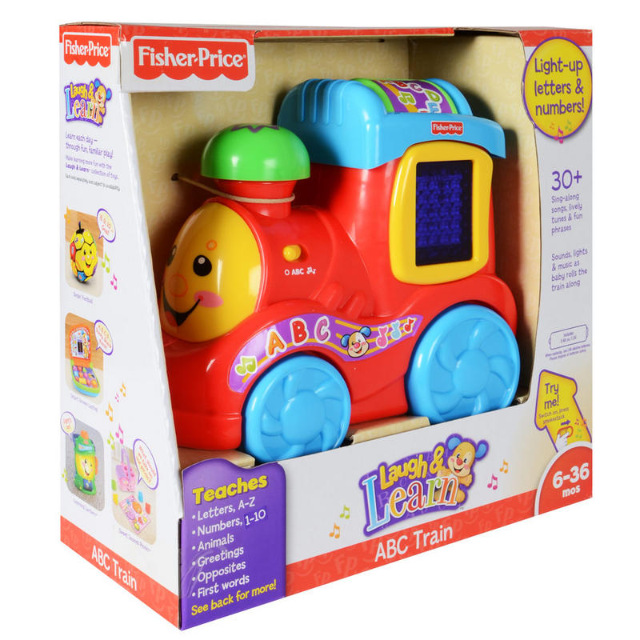 fisher price abc train