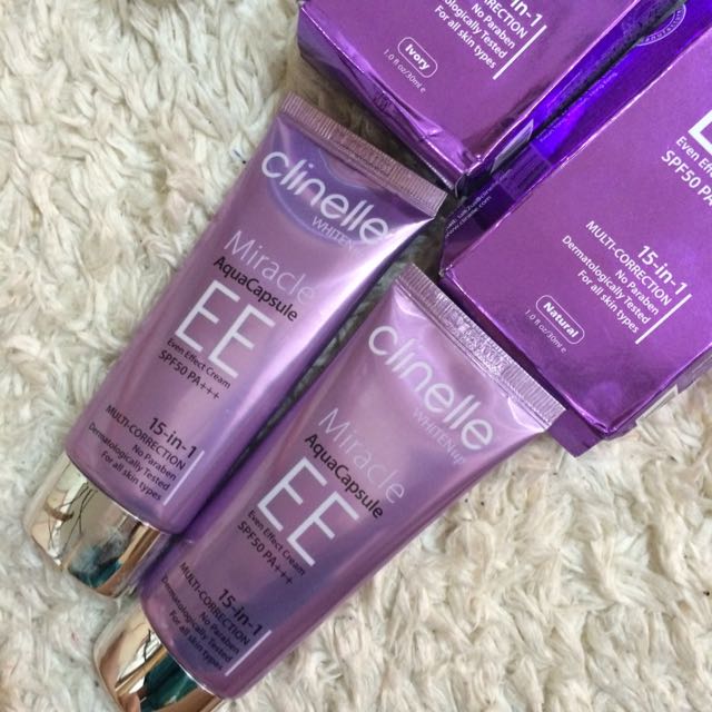 clinelle miracle aqua capsule ee cream