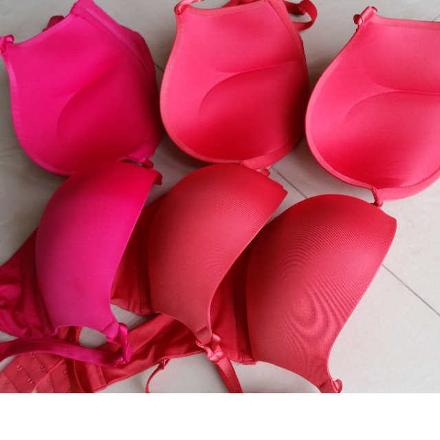 Buy Victoria's Secret Bra Bombshell Push Up (Pink, 34D) Online at