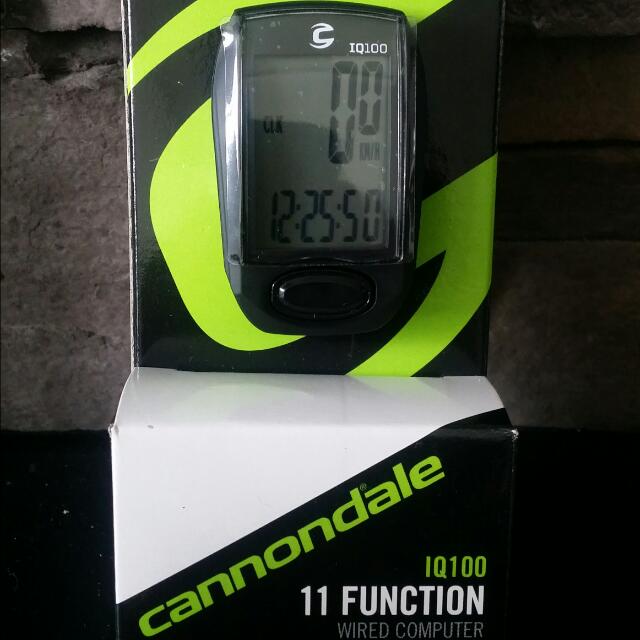 cannondale iq200 11 function computer wireless