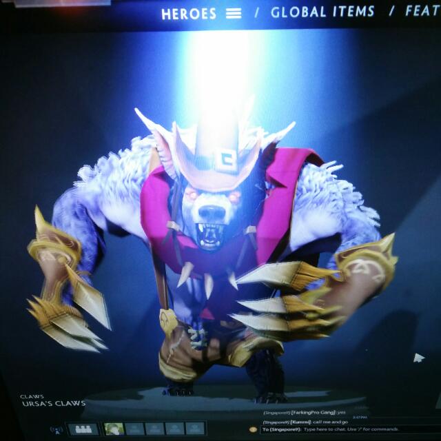 Dota2 Alpine Ursa Only One Left In Sg 16left In The World Toys