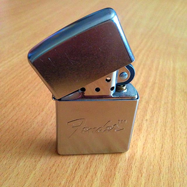 Original Fender Zippo Lighter (with Extra Flint Included), Computers