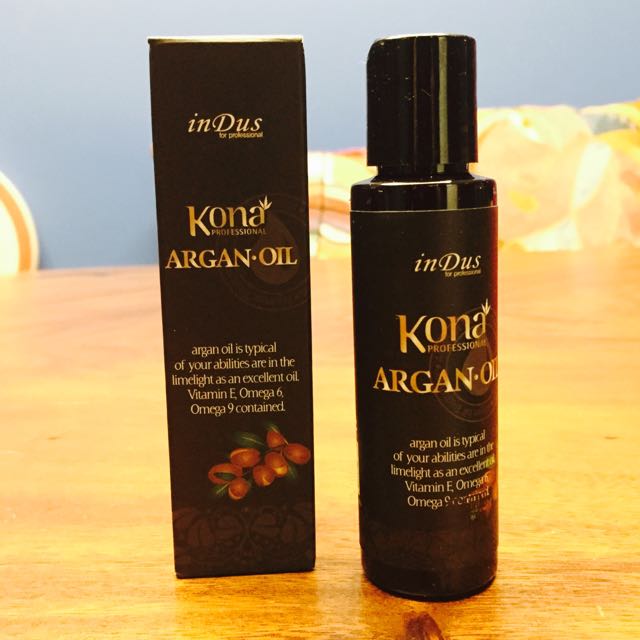 Salon Grade Kona Professional Argan Hair Oil 30ml Made In Korea