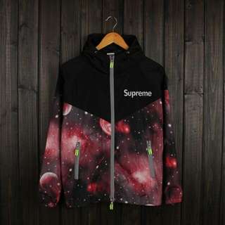 supereme星空款風衣