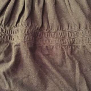 Zara TRF深藍色傘狀7分袖