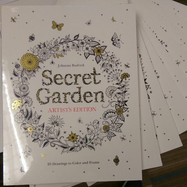 Authentic In Stock Secret Garden Artists Edition 20 - 