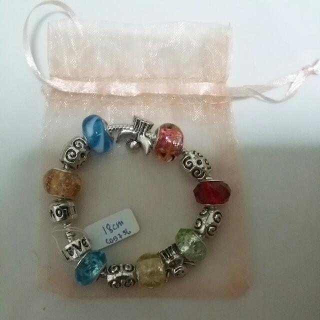 Brand New Beads Bracelet (Pandora Look Alike), Women's Fashion, Jewelry & Organisers, Bracelets