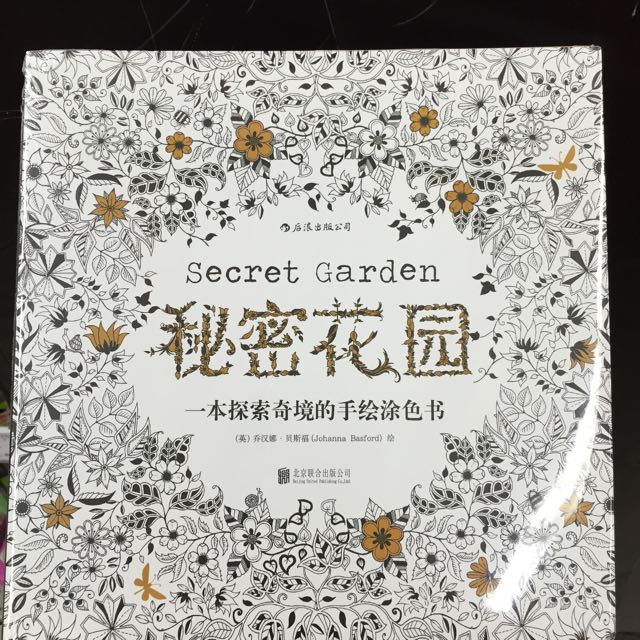 Coloring Book - Secret Garden, Hobbies & Toys, Books & Magazines