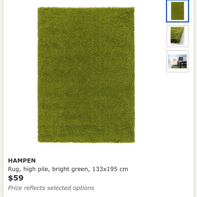 IKEA Rug, Furniture & Home Living, Home Decor, Carpets, Mats & Flooring