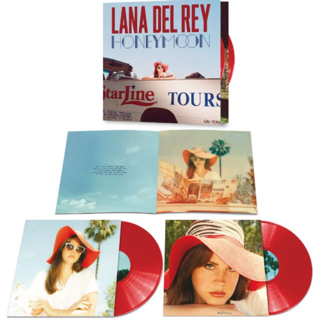 Last Chance Lana Del Rey Honeymoon Red Vinyl Lp Record Limited Ed Everything Else On Carousell