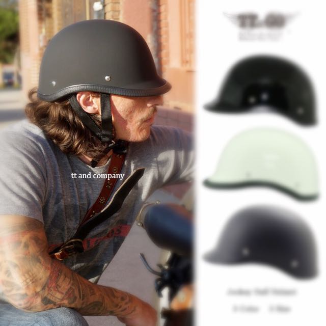 Not TT\u0026Co - Jockey Half Cap Helmet 