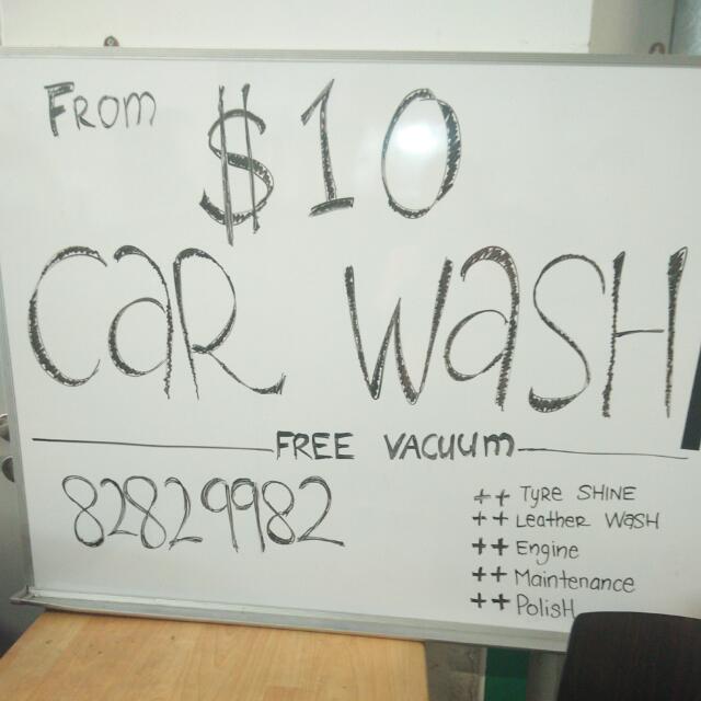 Free Vacuum With 10 Car Wash Pioneer Point Cars On Carousell