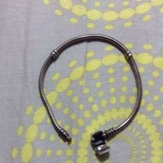 19cm oxidised pandora bracelet
