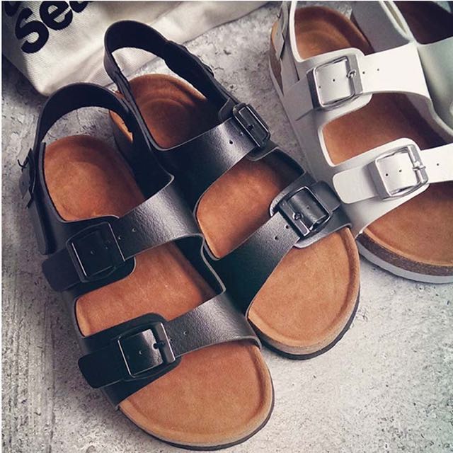 Birkenstock inspired sandals clearance