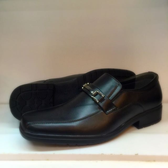 Men Black Smart Shoe, Men's Fashion, Footwear, Casual shoes on Carousell