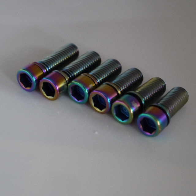 oil slick bmx stem