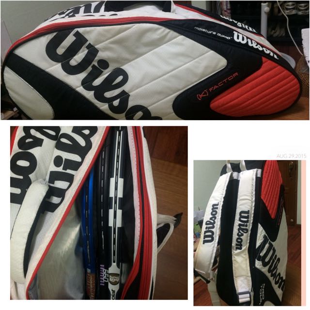 wilson k factor pro tour bag