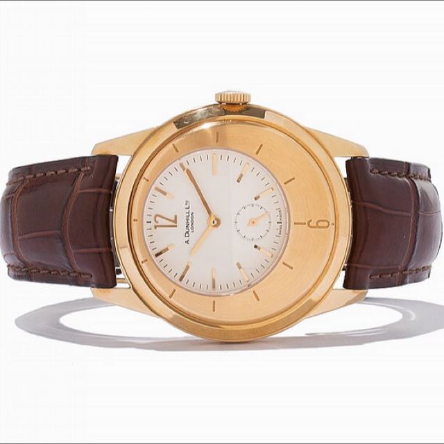 DUNHILL XCENTRIC 18K YELLOW GOLD WATCH LIMITED EDITION No. 41/250