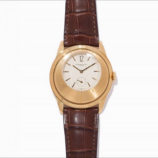 DUNHILL XCENTRIC 18K YELLOW GOLD WATCH LIMITED EDITION No. 41/250
