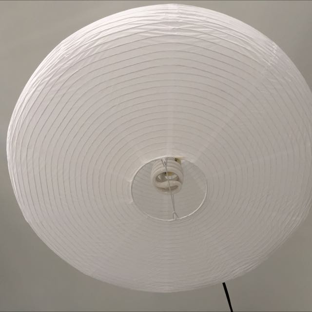 IKEA Regolit Floor Lamp // LED Bulb Included + Brand New Shade