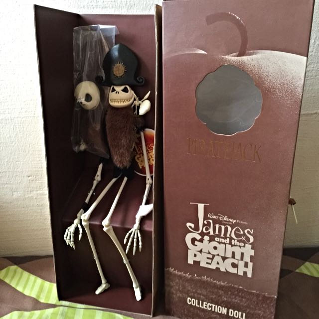 Jun Planning James And The Giant Peach Piratejack Jack Skellington Collection Doll Nbc Nightmare Before Christmas Collectible Toy Toys Games On Carousell