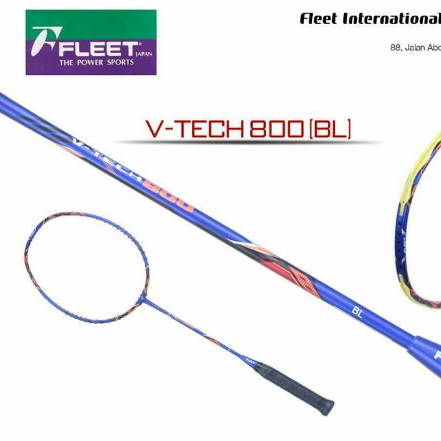 Vtech Tennis Racket Votlric Etune Fleet Edition Badminton Racket, Sports Equipment, Sports ...