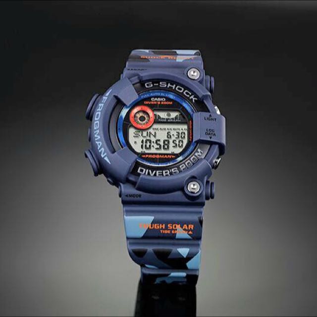 G shock top frogman camouflage