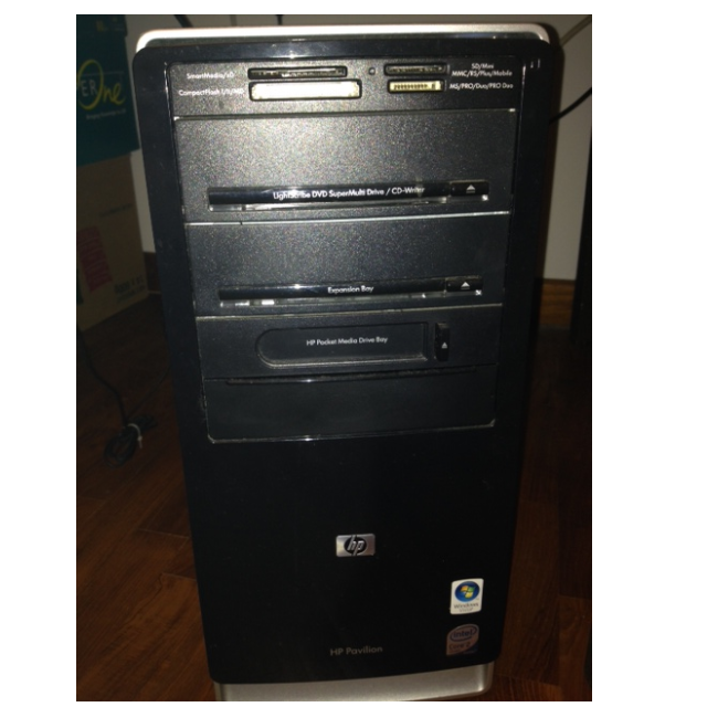 CPU & HP Monitor [HP Pavilion Desktop PC Computer], Computers & Tech