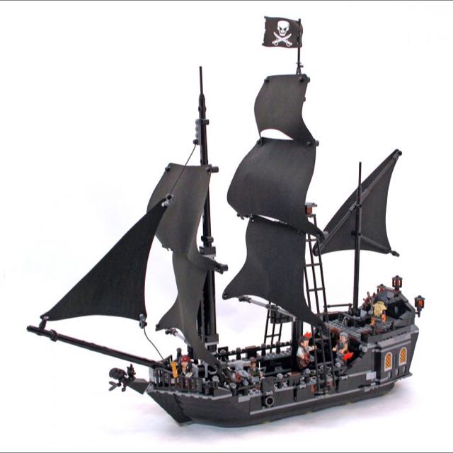 Lego 4184 The Black Pearl 黑珍珠號 神鬼奇航 玩具在旋轉拍賣