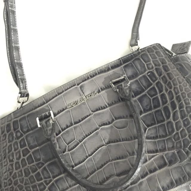 michael kors crocodile purse