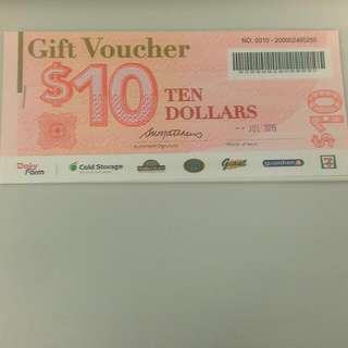 Cold storage/Giant/Guardian/7-Eleven Vouchers