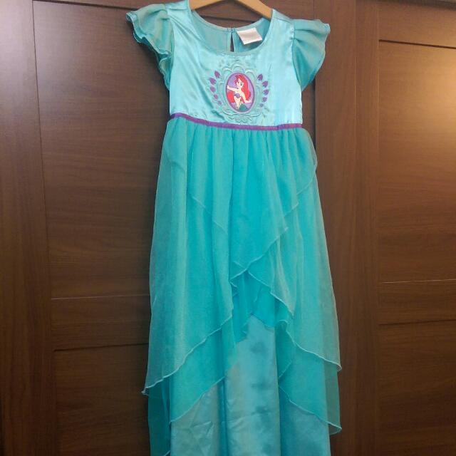 DISNEY STORE Nightgown Costume Ariel preloved FINAL SALE