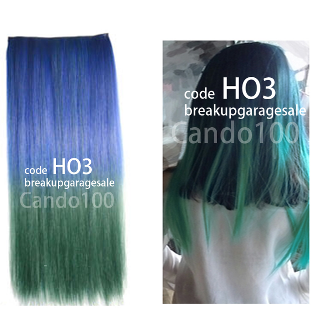 Instock Ombre Hair Extension S Hair Dye Clip On Korean Luxury Live Love H Wig Design Craft Others On Carousell