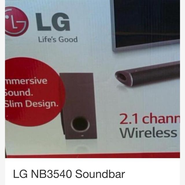 soundbar lg 2.1 320w