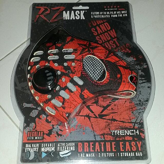 Original Rz Mask With Active Carbon Filters Trench Regular
