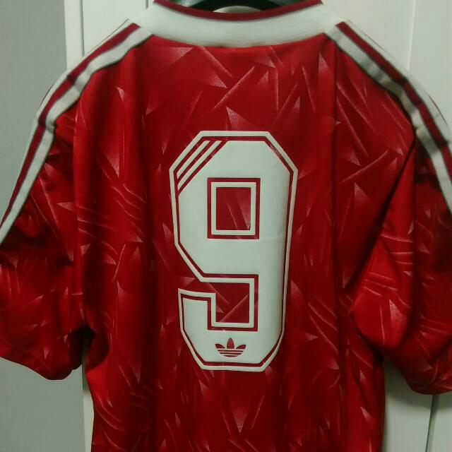 Super Rare Ian Rush Number 9 Authentic Liverpool Candy Vintage