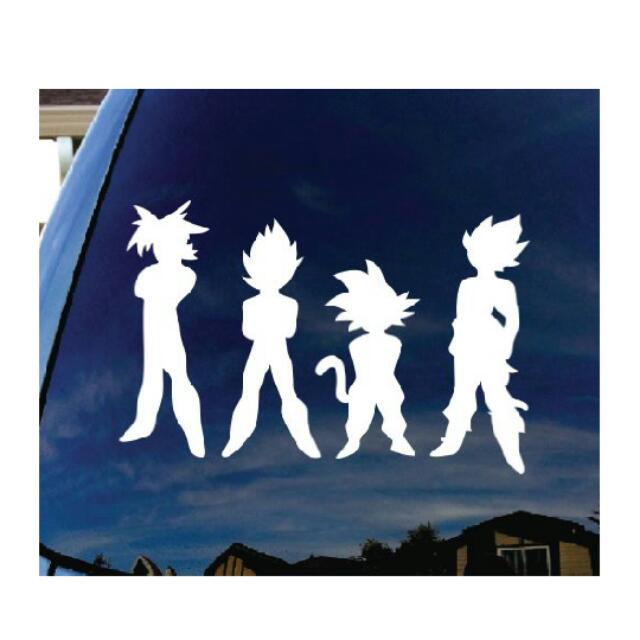 Dragon Ball Z Car Decal Everything Else On Carousell