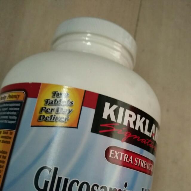 Kirkland Signature Extra Strength Glucosamine HCI 1500mg, With MSM 1500