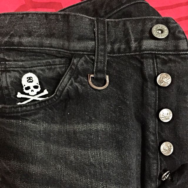 Mastermind X Stussy Denim, Men's Fashion, Bottoms, Jeans on Carousell