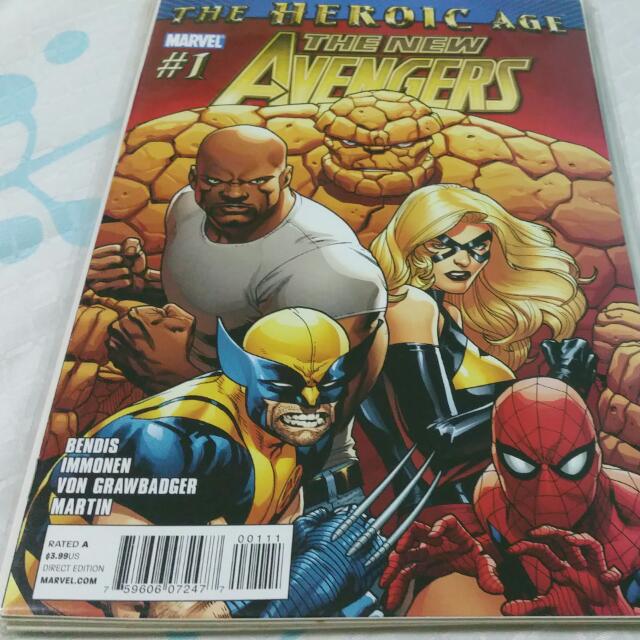Get Wallpaper The New Avengers The Heroic Age Issue 1 3 Books Stationery Free HD