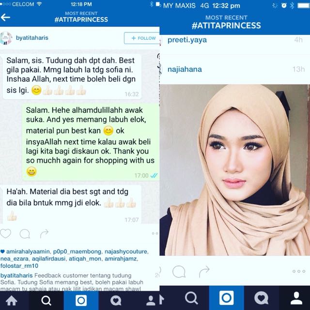 Atita Haris Free Hair