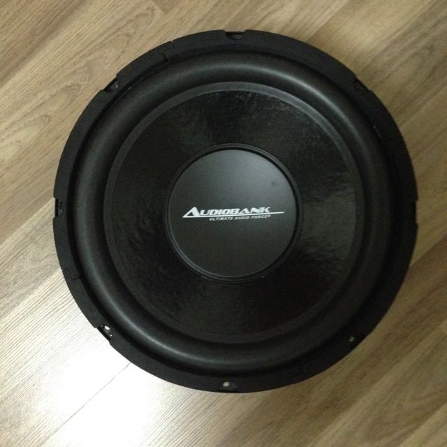 audiobank 12 inch subwoofers