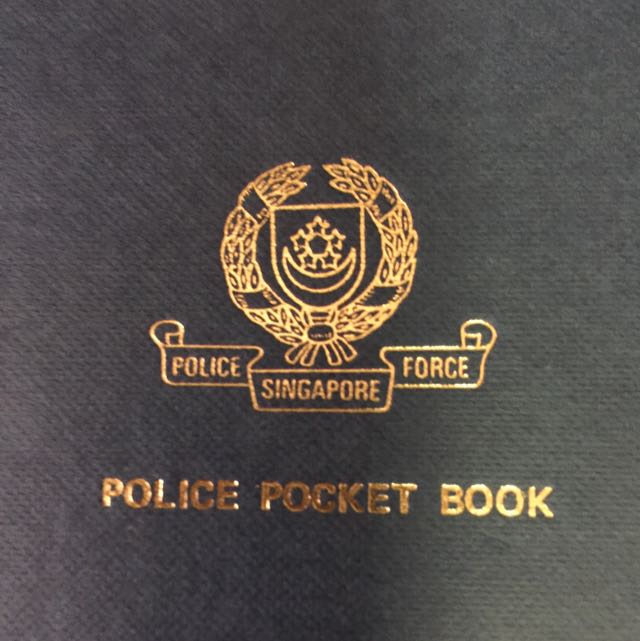 6 Singapore Police Force Pocket Book Unuse Condition, Hobbies & Toys ...