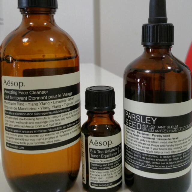 aesop amazing face cleanser