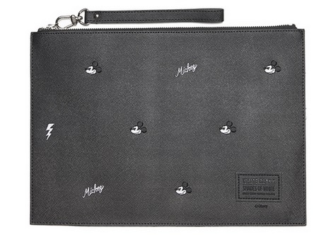 Mickey Pink Hide Clutch
