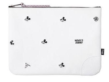 Mickey Pink Hide Clutch main image 1