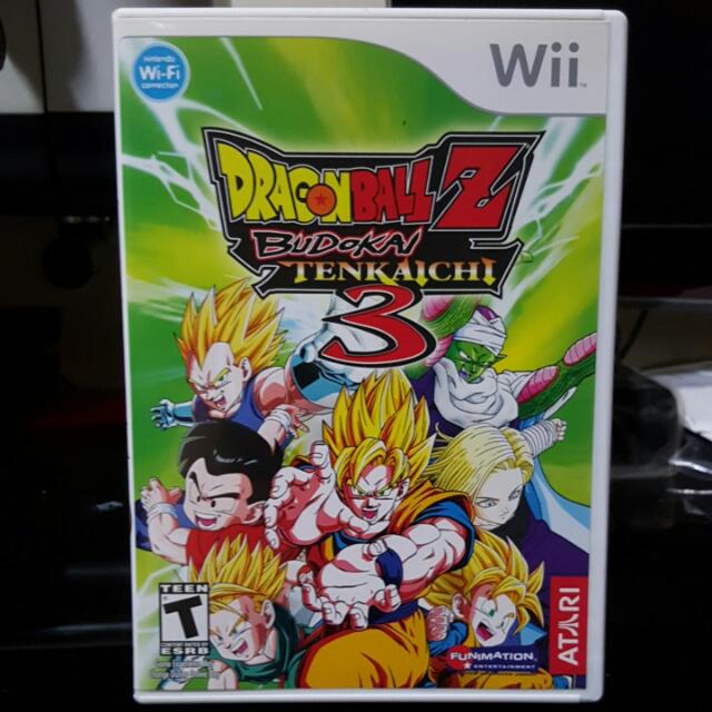 Dragonball Z Budokai Tenkaichi 3 For Nintendo Wii Toys Games On