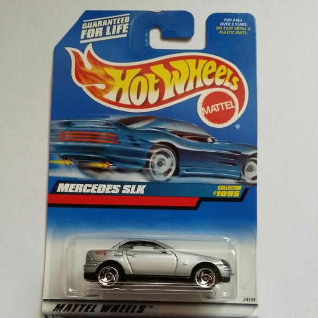 hot wheels mercedes slk